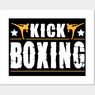 Kick boxing Posters and Art